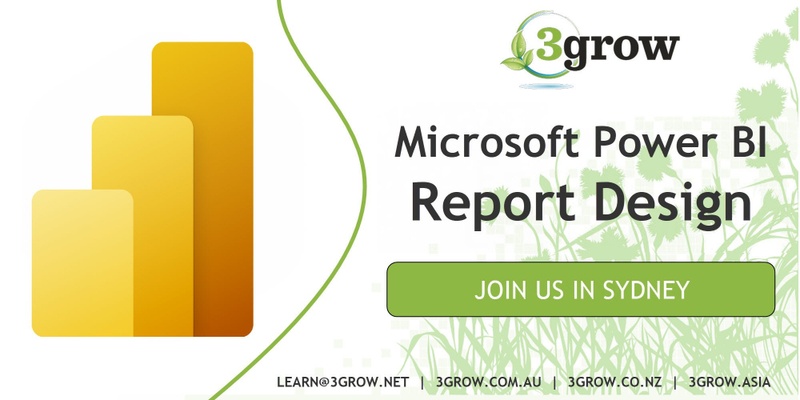 Microsoft Power BI Report Design, Training Course in Sydney