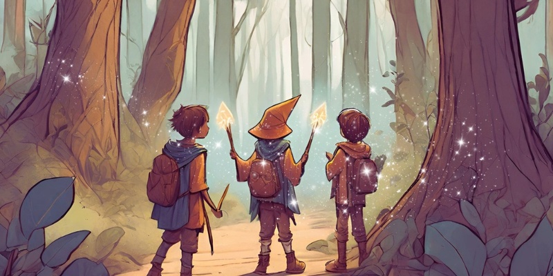 Wizards in the Wild- Wands and Broomsticks 