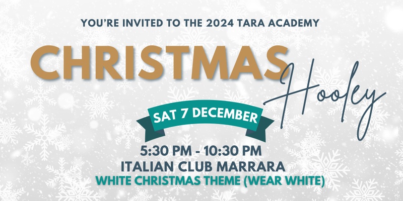 2024 Tara Academy Christmas Hooley