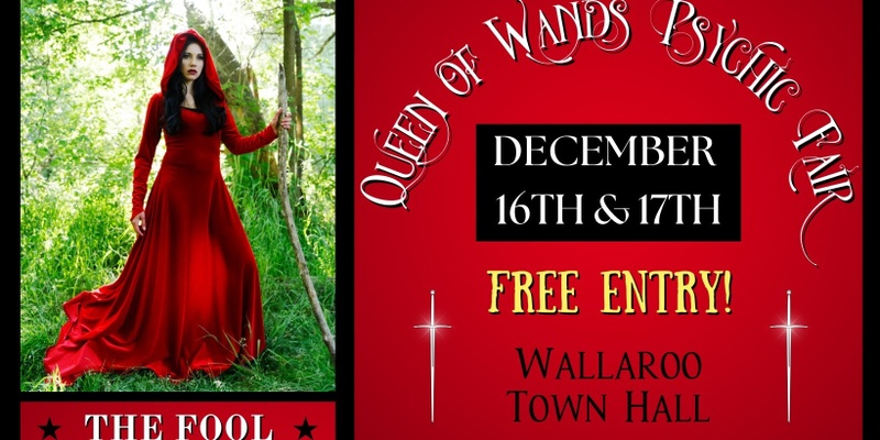 Queen of Wands Psychic Fair - At Copper Coast