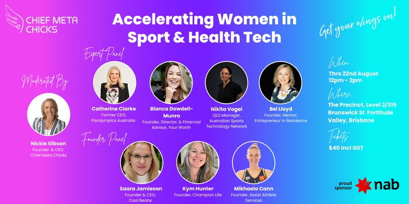 Accelerating Women in Sport & Health Tech