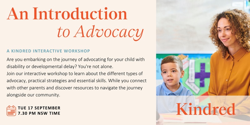 Introduction to Advocacy: An Interactive Workshop by Kindred 