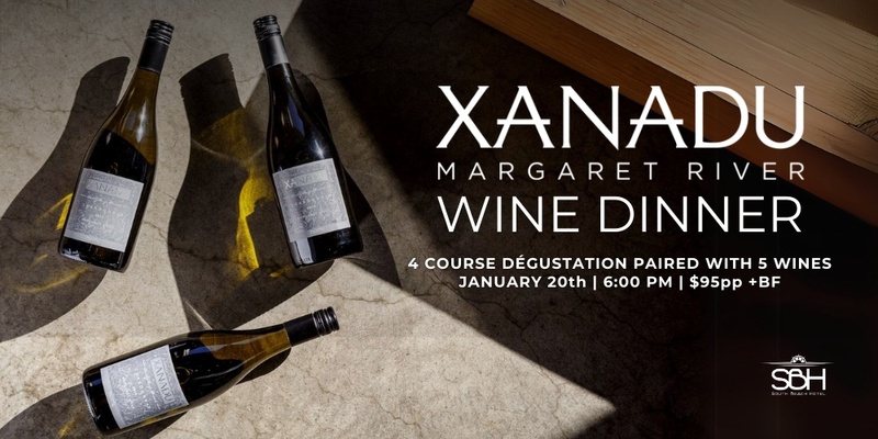 Xanadu Wine Dinner at SBH