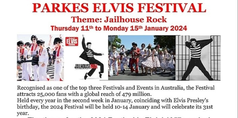 Elvis Parkes Festival Tour