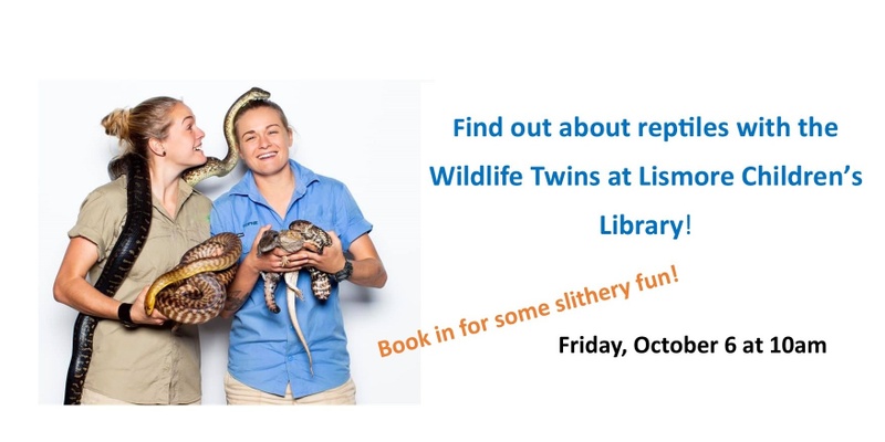 Wildlife Twins at Lismore Children’s Library