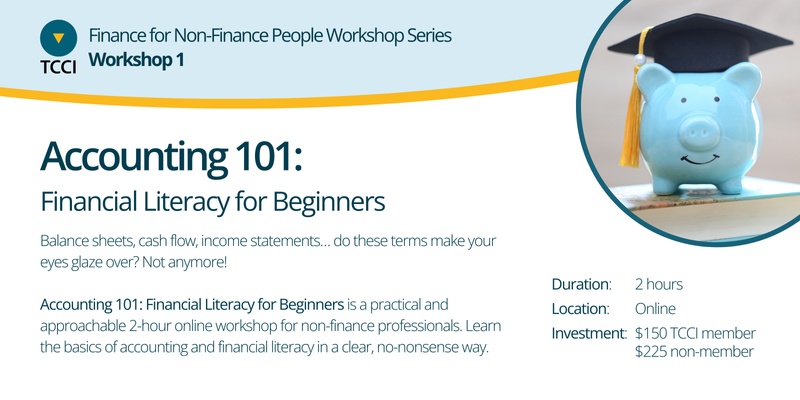 Accounting 101: Financial Literacy for Beginners (Online)