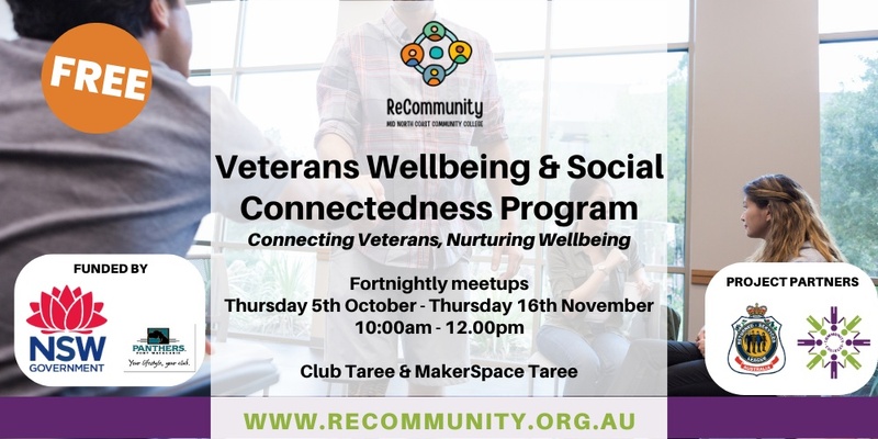 Veterans & Youth Wellbeing & Social Connectedness Program| MANNING