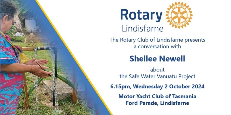 Rotary Club of Lindisfarne Talks - Shellee Newell