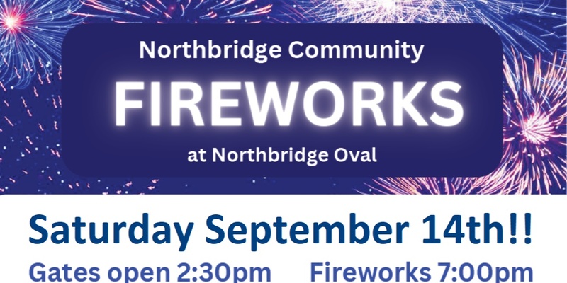 Northbridge Rotary Community Fireworks 2024