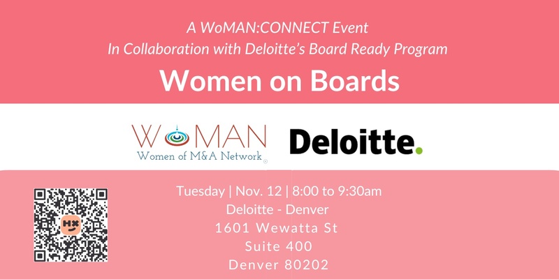 CONNECT: Women on Boards