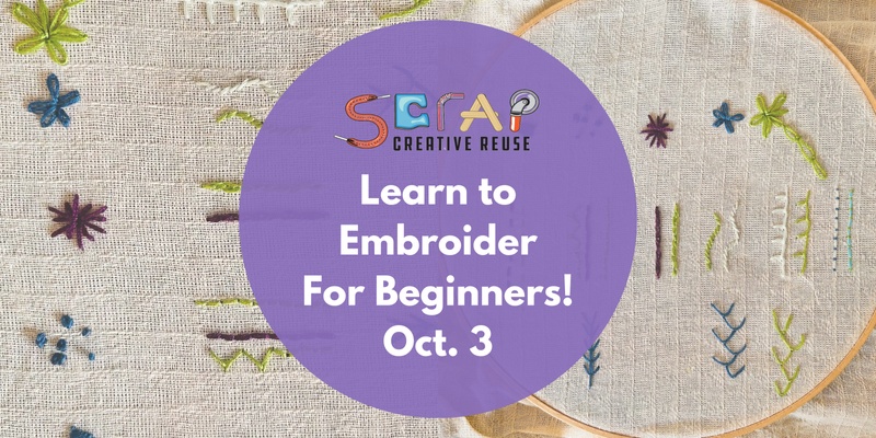 Beginner Embroidery 10/3