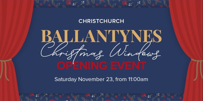 Ballantynes Christmas Windows Opening 2024