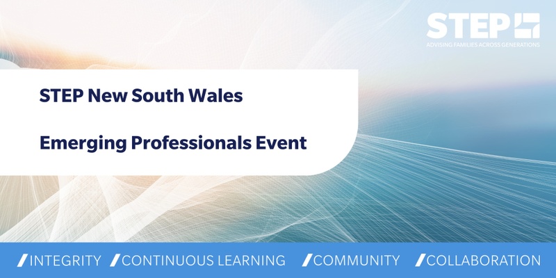 STEP NSW Emerging Professionals Network  |  Tuesday 28 May 2024