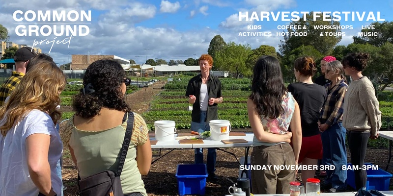 Farm to Ferment Workshop at the Harvest Festival