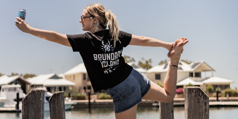 Beer Yoga at Mandurah Crab Fest 