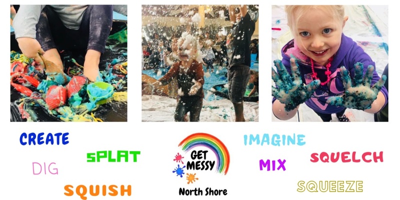 Term 2 Monday 10:30 - 11:30 am Get Messy Red Beach 