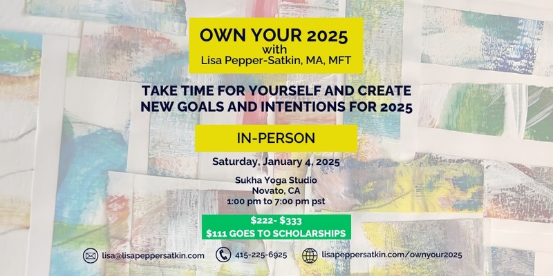 OWN YOUR 2025 (IN-PERSON)