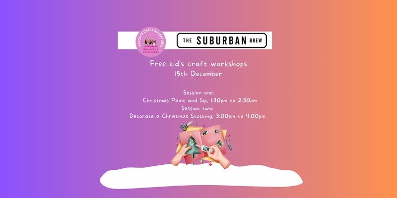 Christmas Craft Workshops at Suburban Brew