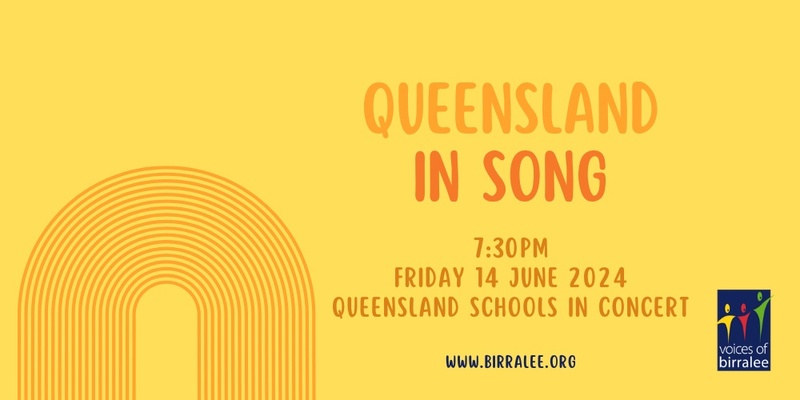 Queensland In Song Concert - 14 June 2024