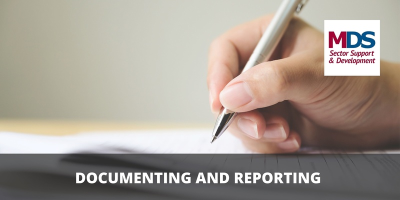 Documenting and Reporting