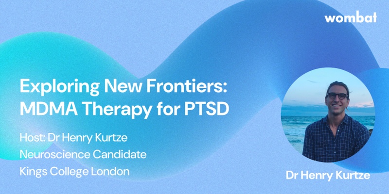 REGISTER INTEREST: Exploring New Frontiers: MDMA Therapy for PTSD (CPD: 1 hour) - Speakers TBA