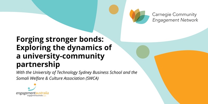 Forging stronger bonds: Exploring the dynamics of a university-community partnership