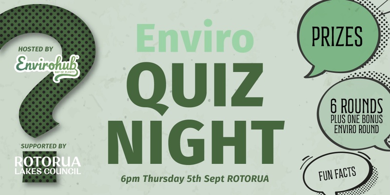 Enviro Quiz Night Rotorua