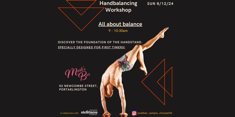 Beginner Handbalancing Workshop