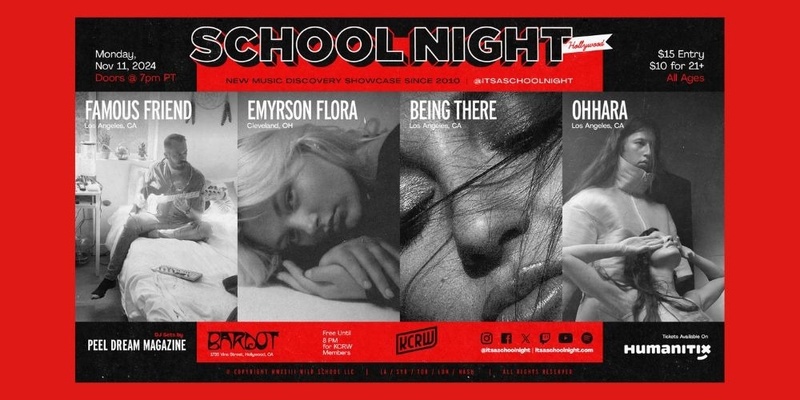 KCRW Presents School Night