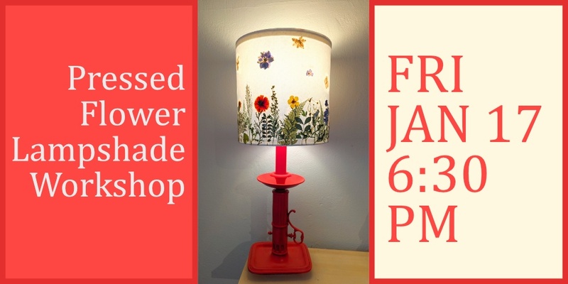 Pressed Flower Lampshade Workshop