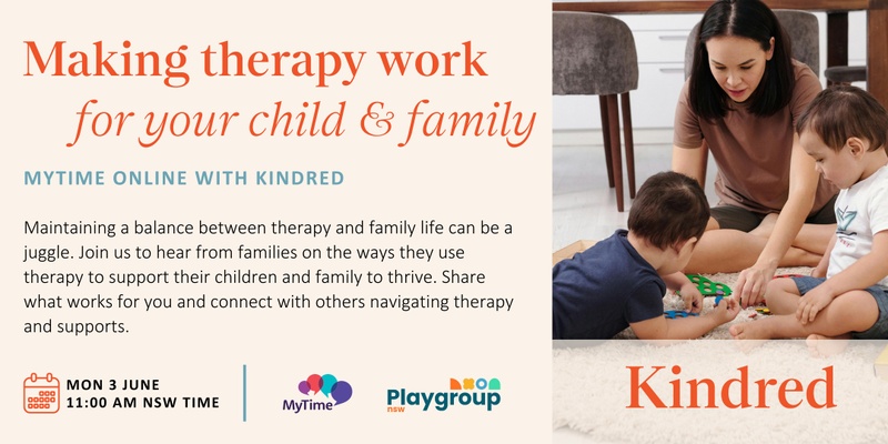 Making Therapy Work for your Child & Family: MyTime Online