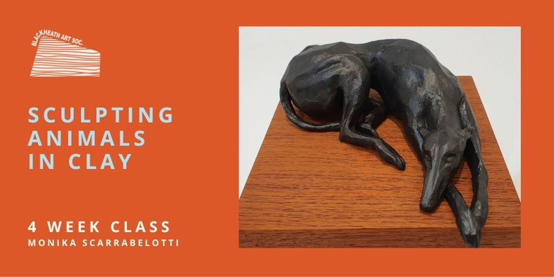 Sculpting animals in clay with Monika Scarrabelotti (4 week class)