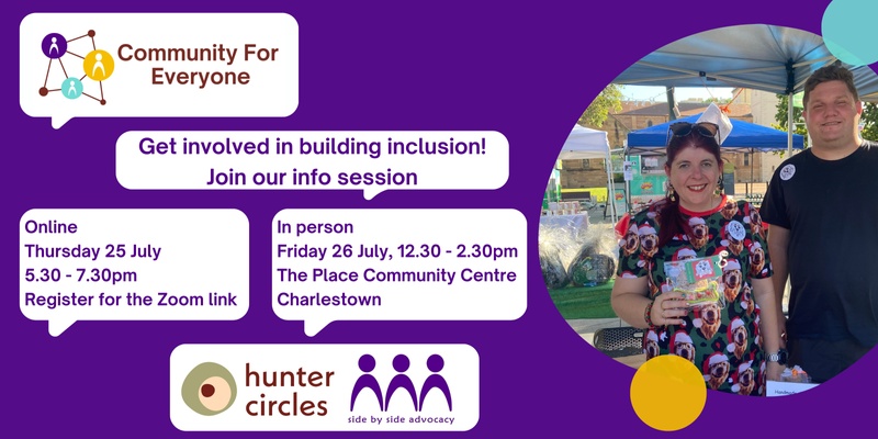 Community For Everyone - an information session about our project