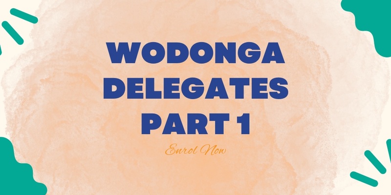ASU - Delegates Part 1 Training (Wodonga)