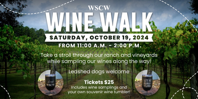 WSCW Wine Walk October 19