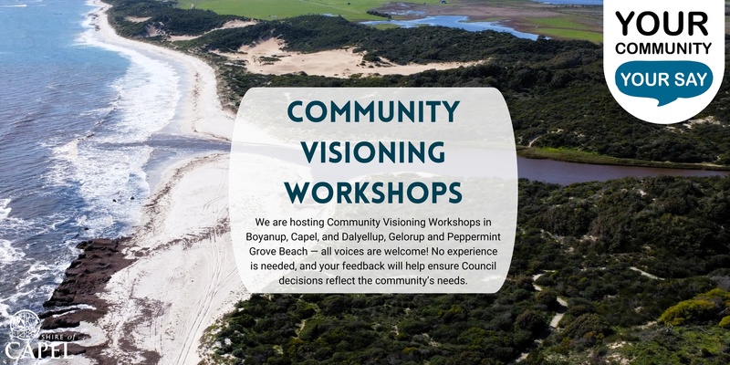 Community Visioning Workshops - Peppermint Grove Beach