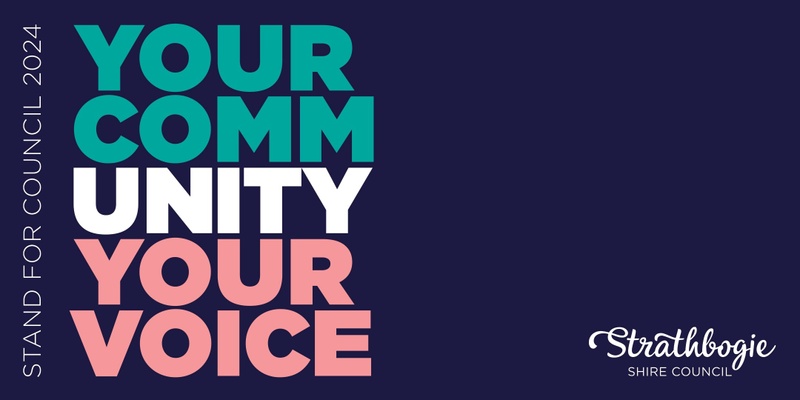 Your Community Your Voice Candidate Information Sessions - May Online Session 