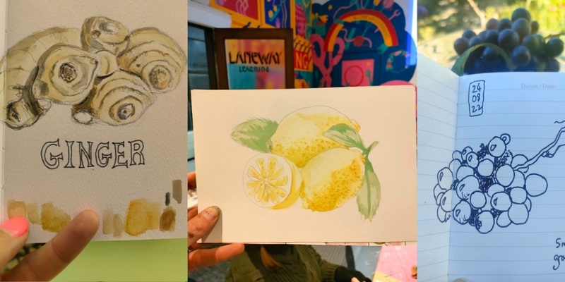 Watercolour Fruit & Veg with Emilie (online)