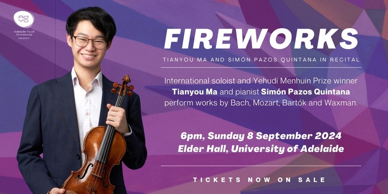 Fireworks: Tianyou Ma and Simón Pazos Quintana in Recital