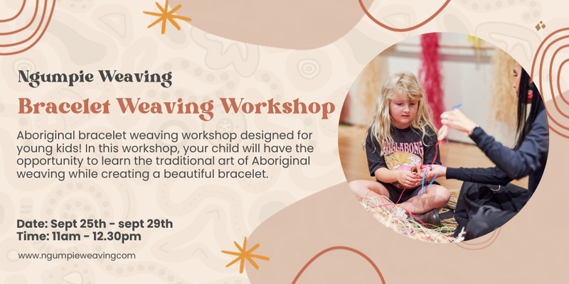 School Holiday Bracelet Weaving Workshops