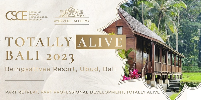 Totally ALIVE Luxury Wellbeing Retreat for Business Leaders – Ubud, Bali