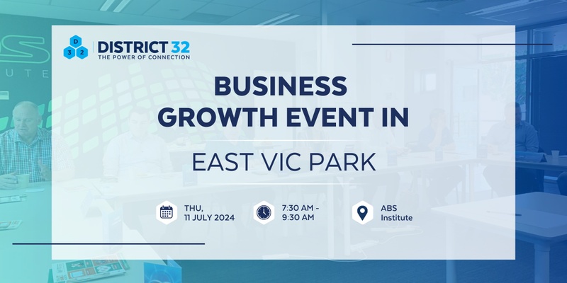 District32 Business Networking Perth – East Vic Park Circle- Thu 11 July