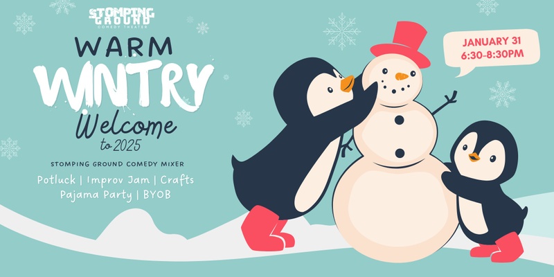 Warm Wintery Welcome: Stomping Ground Community Mixer