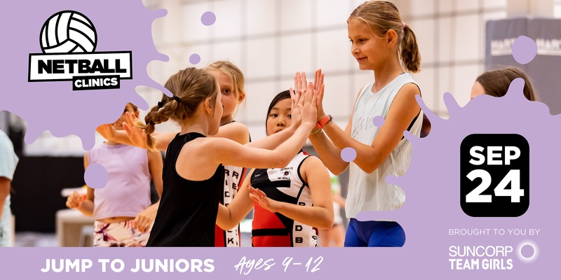 JUMP TO JUNIORS CLINIC (24 SEP) - NISSAN ARENA - AGES 9 - 12
