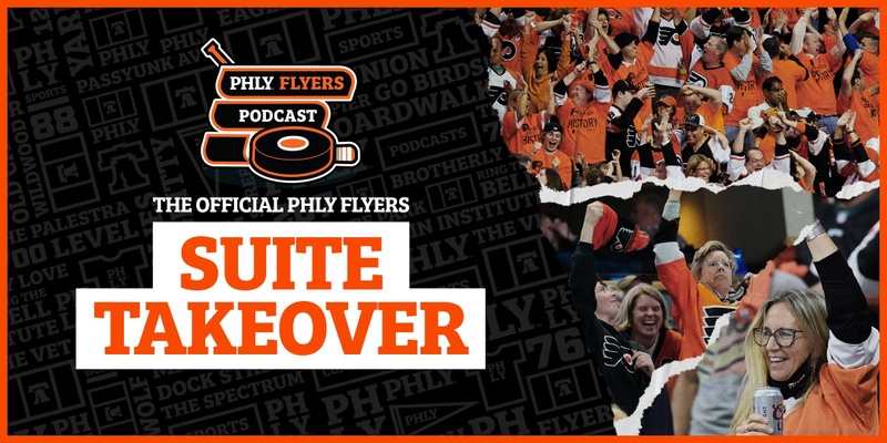 PHLY Hockey Suite Takeover vs Anaheim