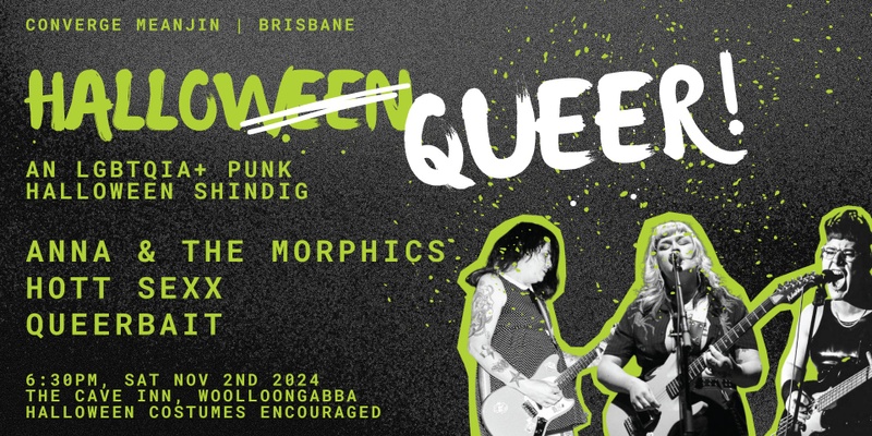 Hallo Queer! An LGBTQIA+ Punk Halloween Shindig