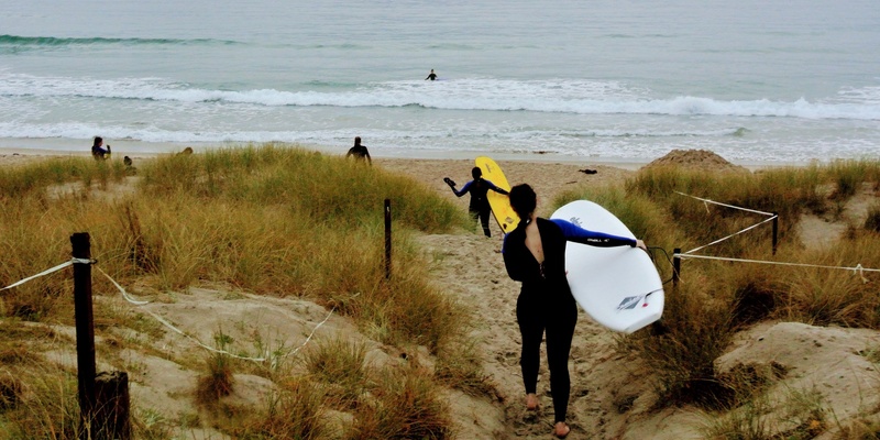 Girls weekend at Tāwharanui Regional Park