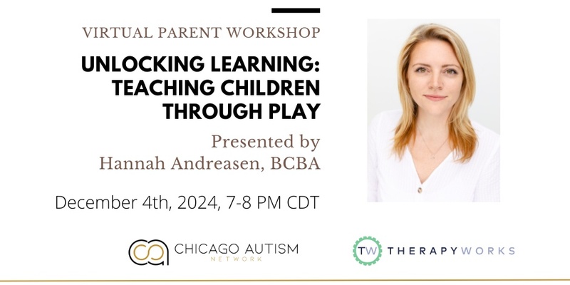 Autism Parent Workshop - Unlocking Learning: Teaching Children Through Play