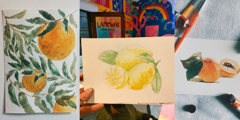 Watercolour for Beginners: Fruit & Vegetables with Emilie