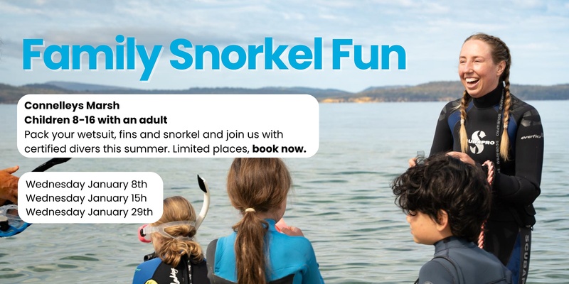 Family Snorkel Fun - Jan 8th